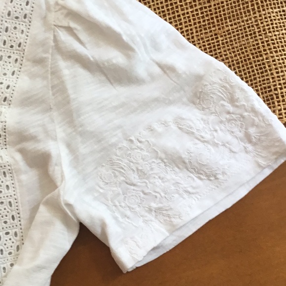 NWT Lucky Brand short sleeve top - Picture 4 of 5